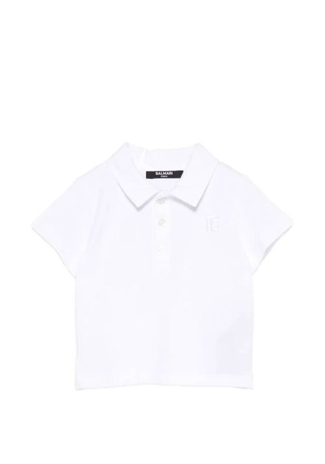 Polo con logo BALMAIN KIDS | BY8621 Z3658100